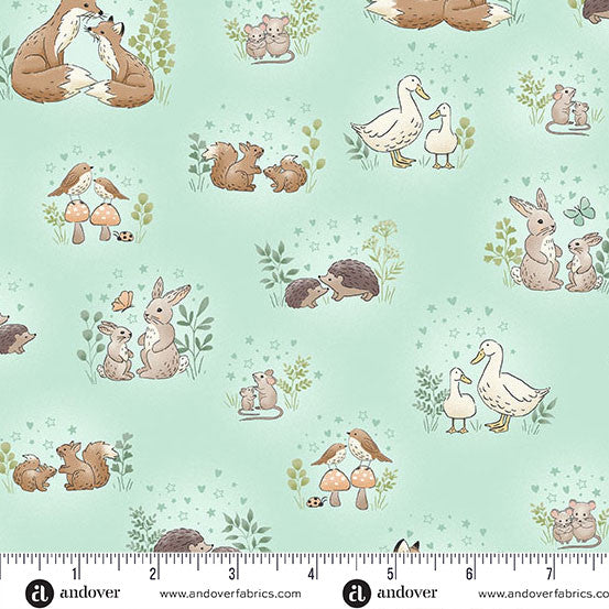MU-189-T || Little Ones || Hugs Teal