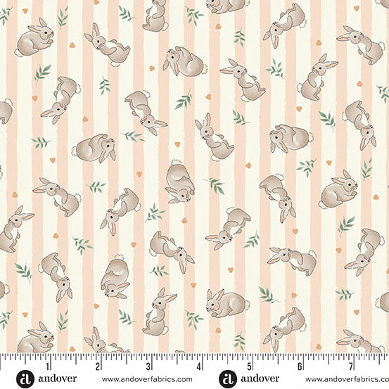 MU-191-C || Little Ones || Bunnies Coral