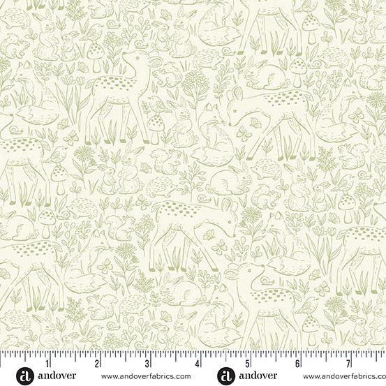 MU-194-G || Little Ones || Etched Green