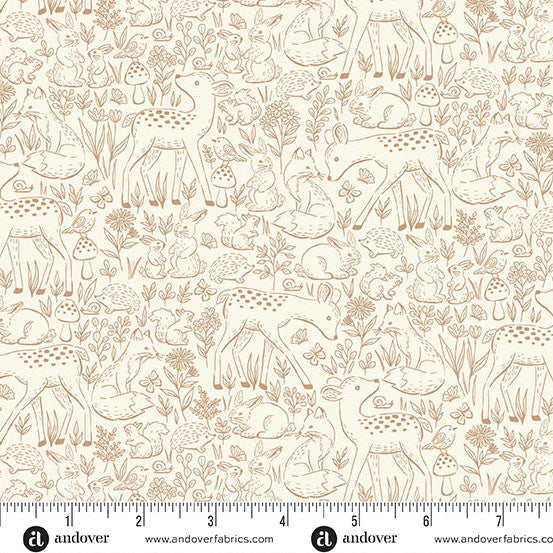 MU-194-V || Little Ones || Etched Brown
