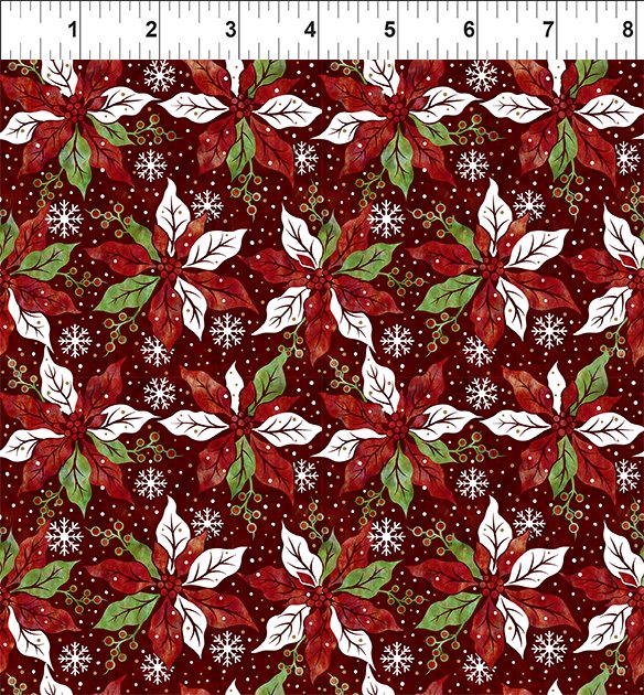 Winter Solstice II || 7WS 2M Red || Poinsettia