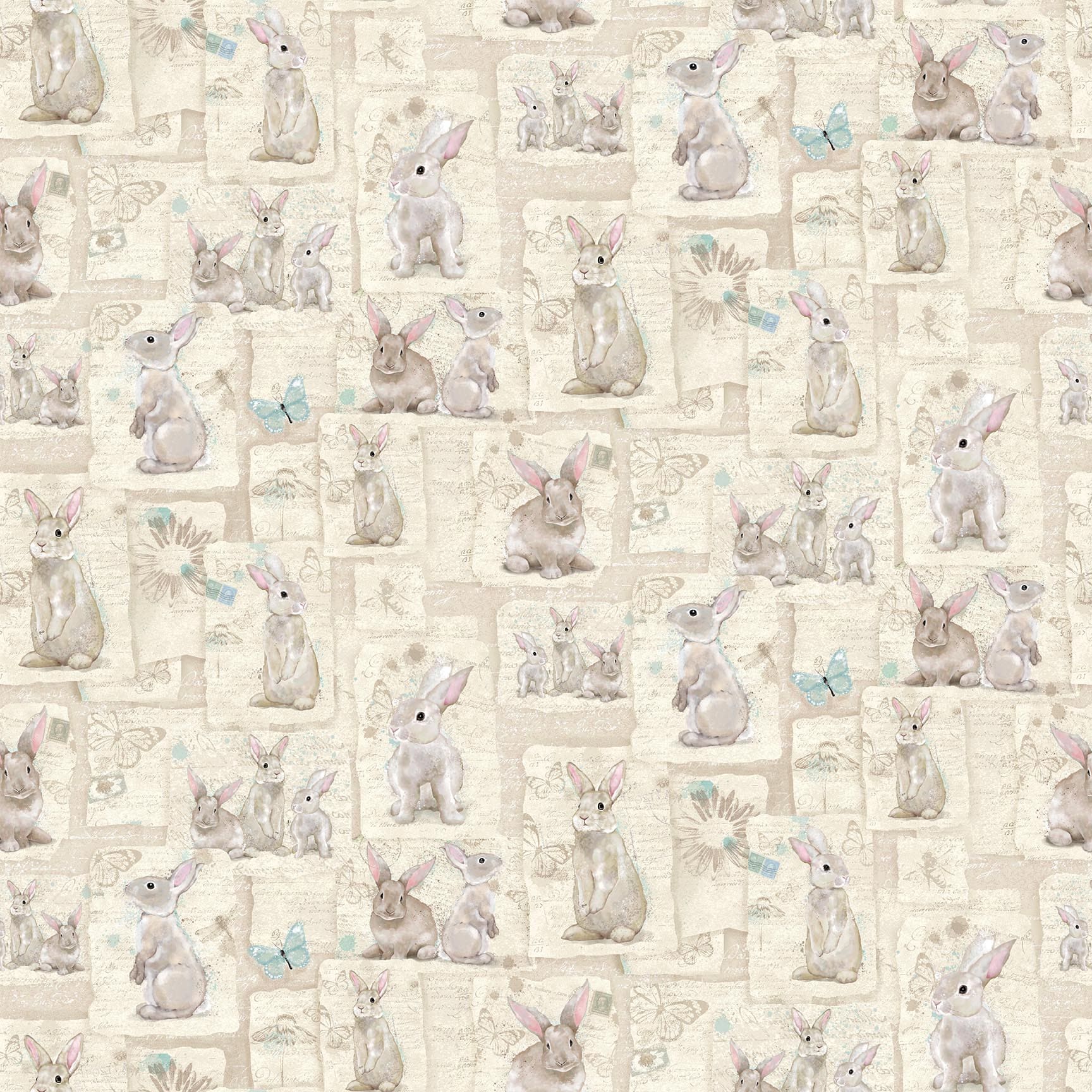 8037-14 Cream || Bella Bunnies