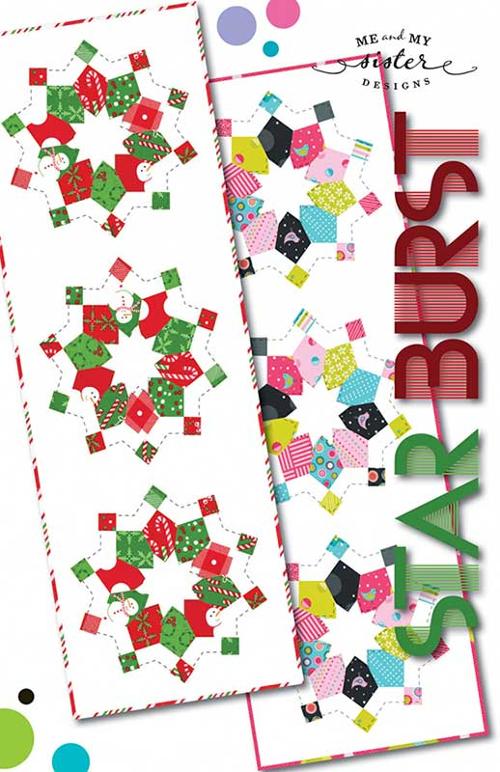 MMS 20546 Starburst Table Runner w/Templ