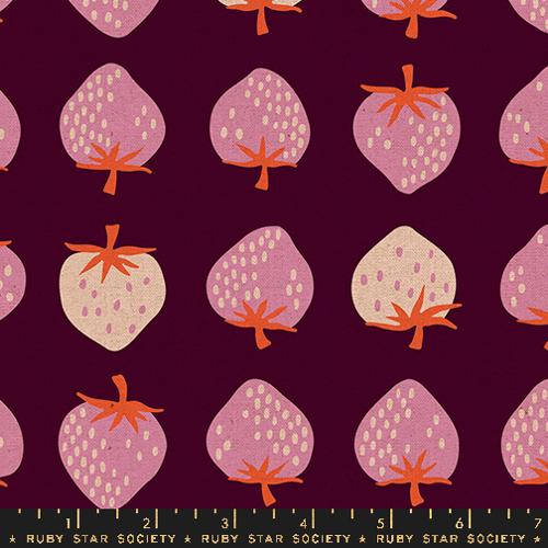 RS3087 17L Strawberry Canvas     Deep Plum