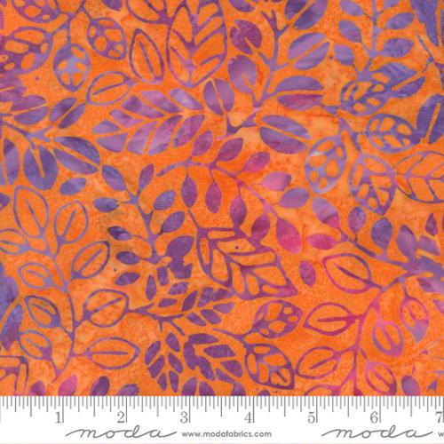 4370 14 Sunburst Batiks       Tangerine