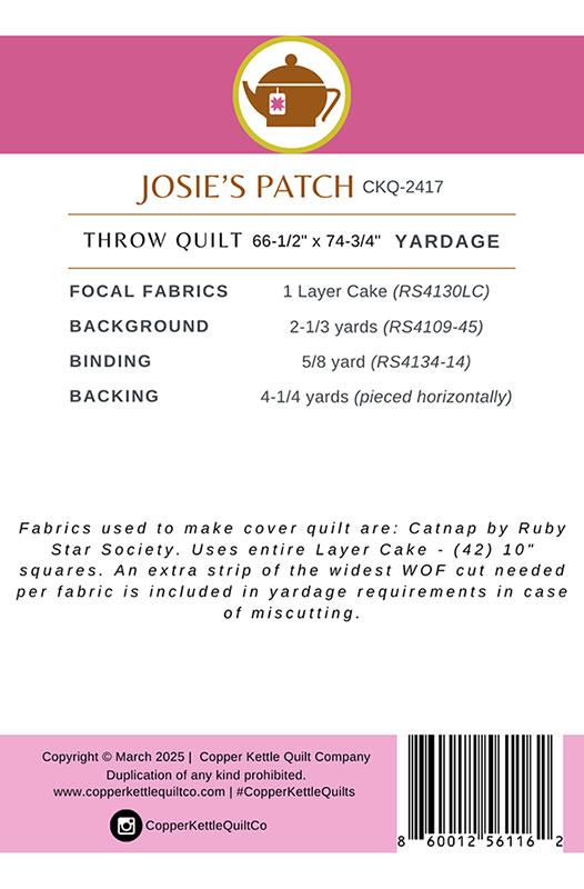CKQ 2417 Josie's Patch