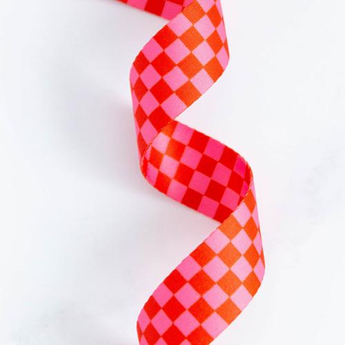 Webbing Checker Strawberry 1.5" SSCWEB 27