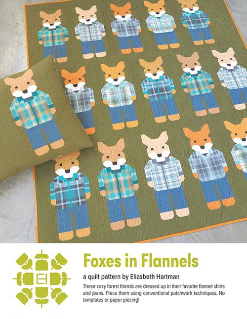 EH 080 Foxes in Flannels by Elizabeth Hartman
