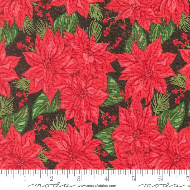 20971 30 Holiday Cheer Midnight Poinsettia