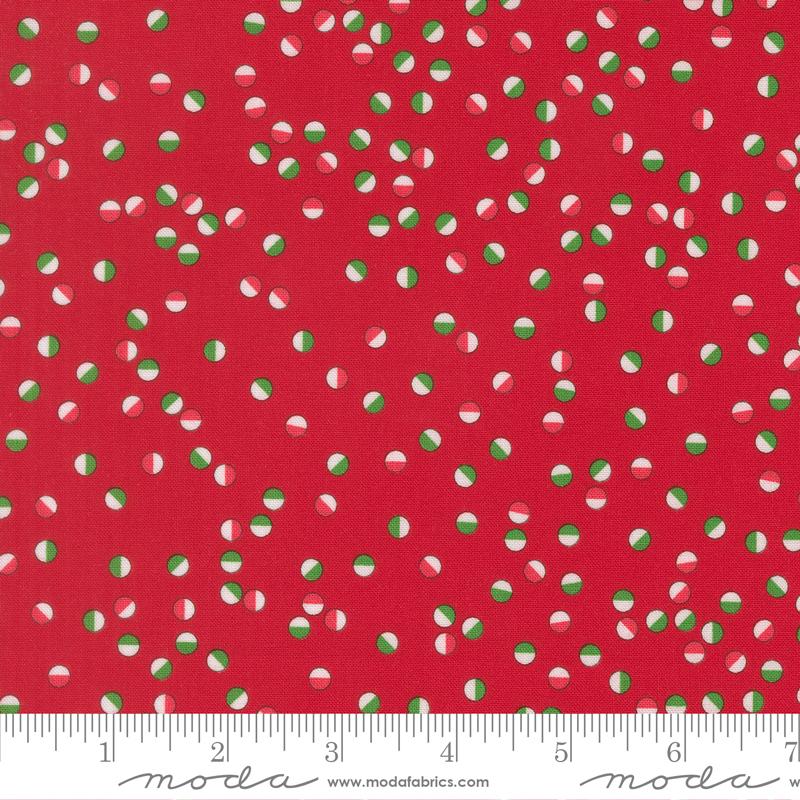 22506 14 Snow Time Poinsettia Red