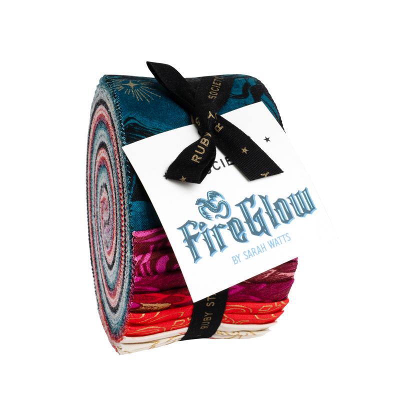 RS2131JR Fireglow Jelly Roll® Ruby Star Precut