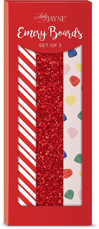 Nail File Candy Stripe Gumdrop 53211 Lady Jayne