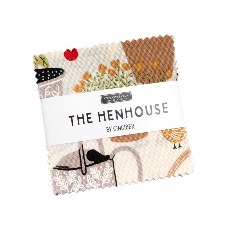 48430MC The Henhouse Mini Charm