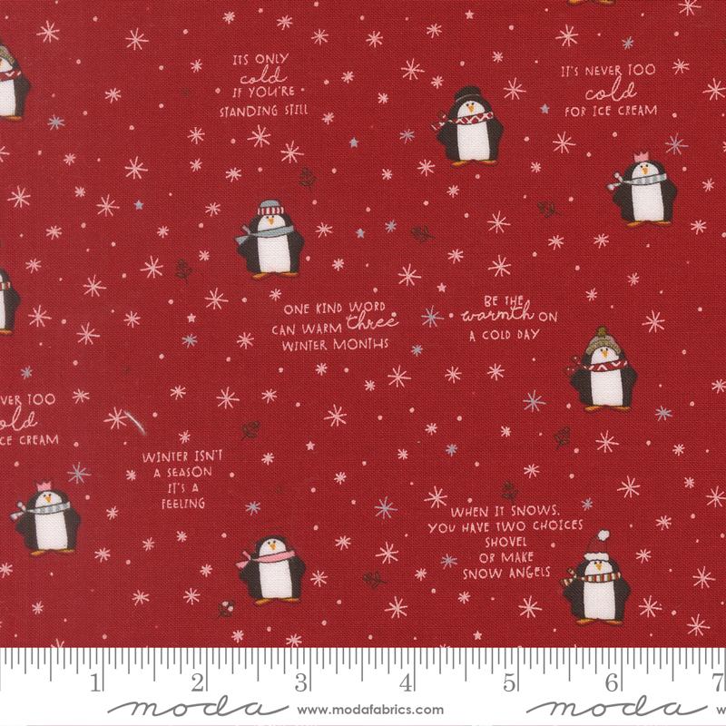 55711 12 Chilly Mr Penguin Red