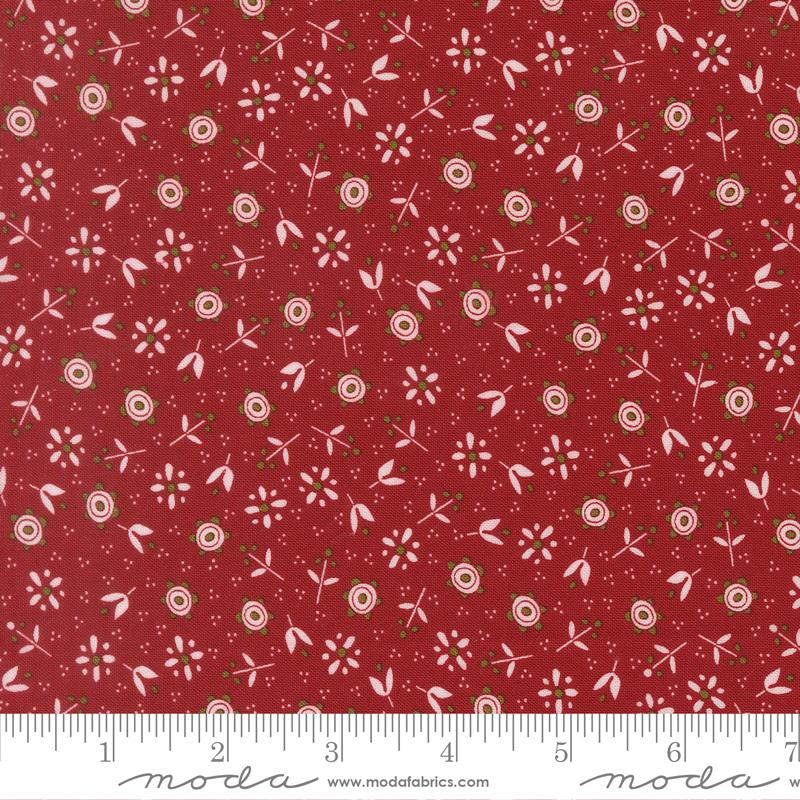 55712 22 Chilly Christmas Flowers Red