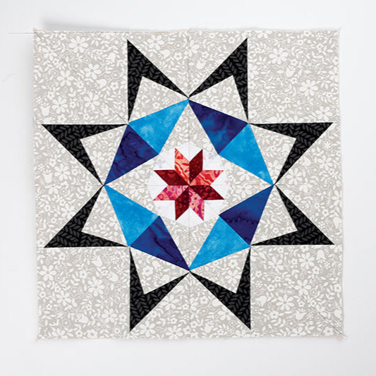 Carol Doak’s Starry Block of the Month