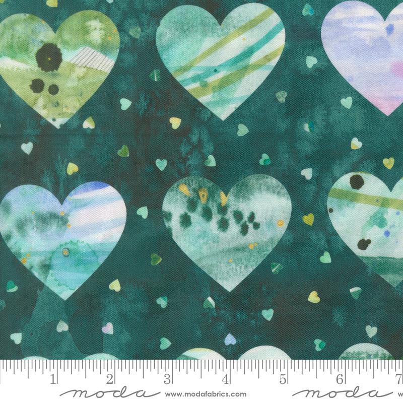 39884 18 Fleur The Love Dark Teal