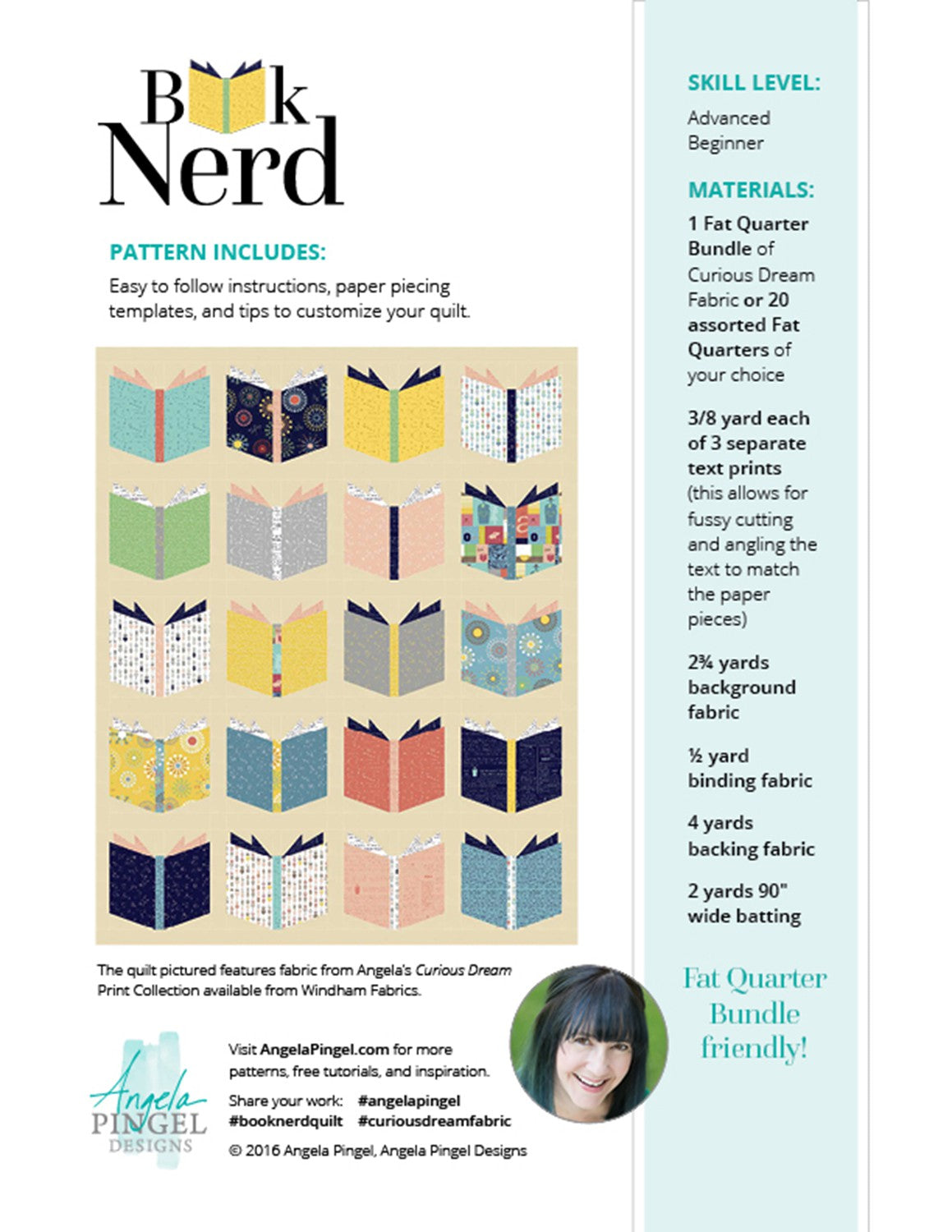 Book Nerd | Angela Pingel Designs