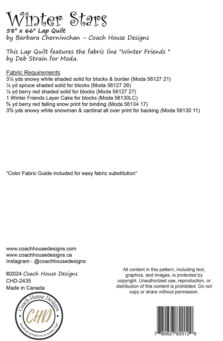 CHD 2435 Winter Stars