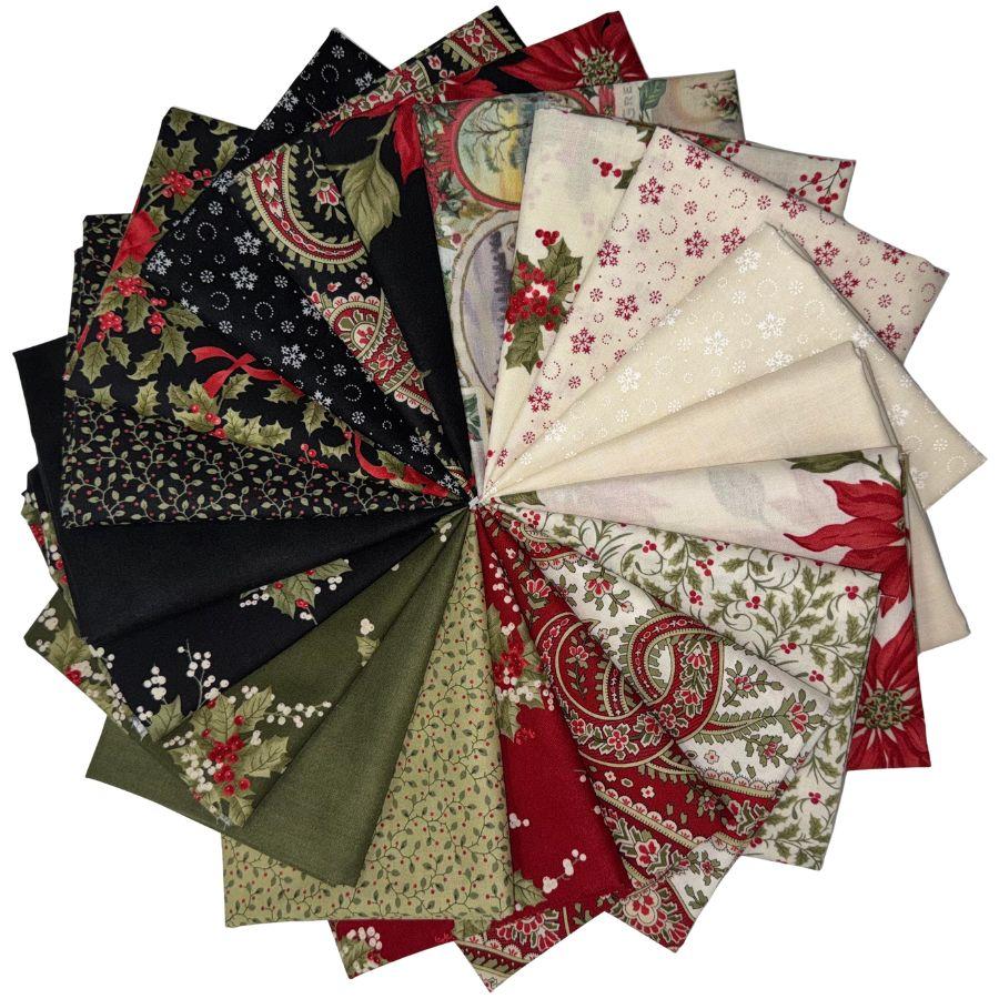 Candlelight Christmas 20 FQ Stash Bundle
