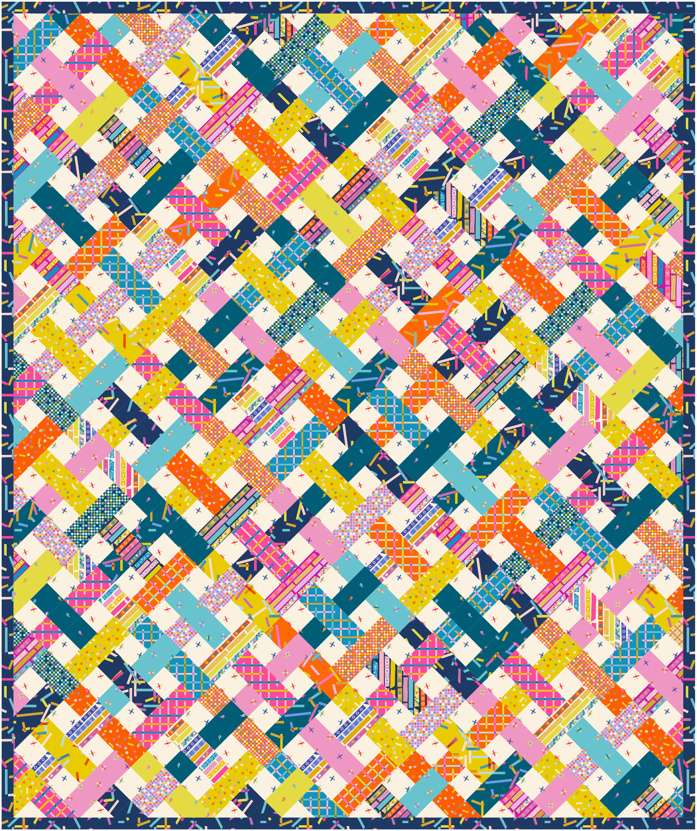 KTQ 172 The Charlotte Quilt