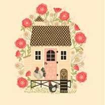 The Henhouse Single Cream House Panel
