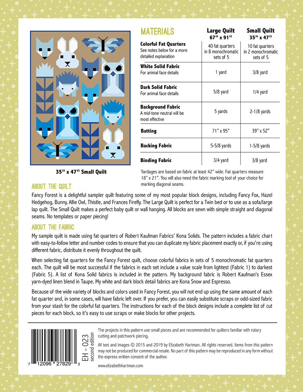 EH 023 Fancy Forest by Elizabeth Hartman