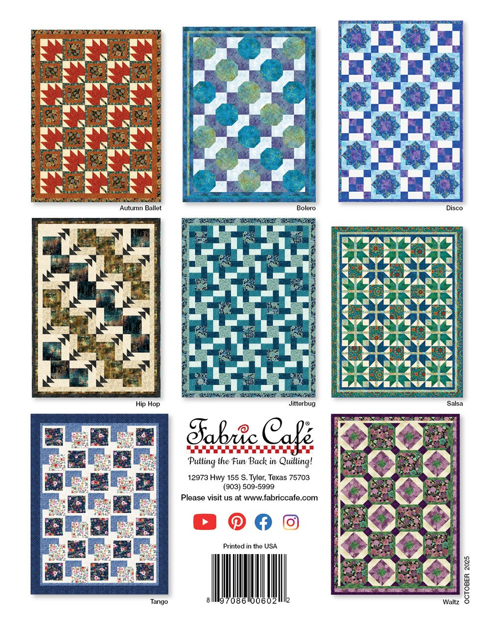 Step it Up with 5-Yard Quilts FC 032544 Fabric Cafe