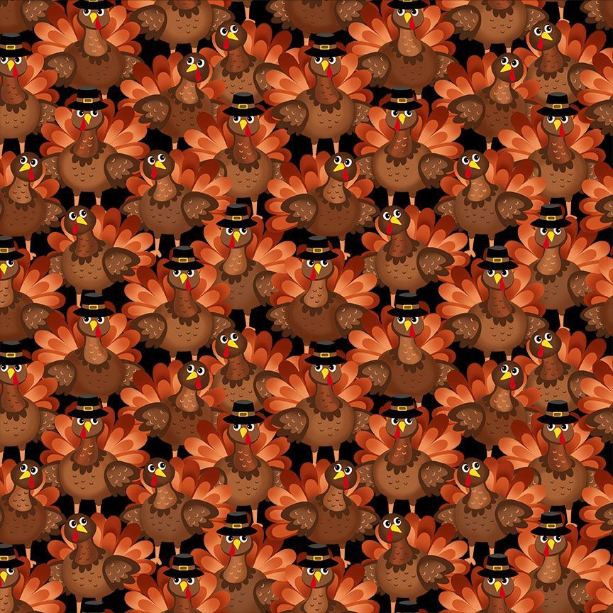 PILGRIM TURKEY GAIL-CD3609-BLACK