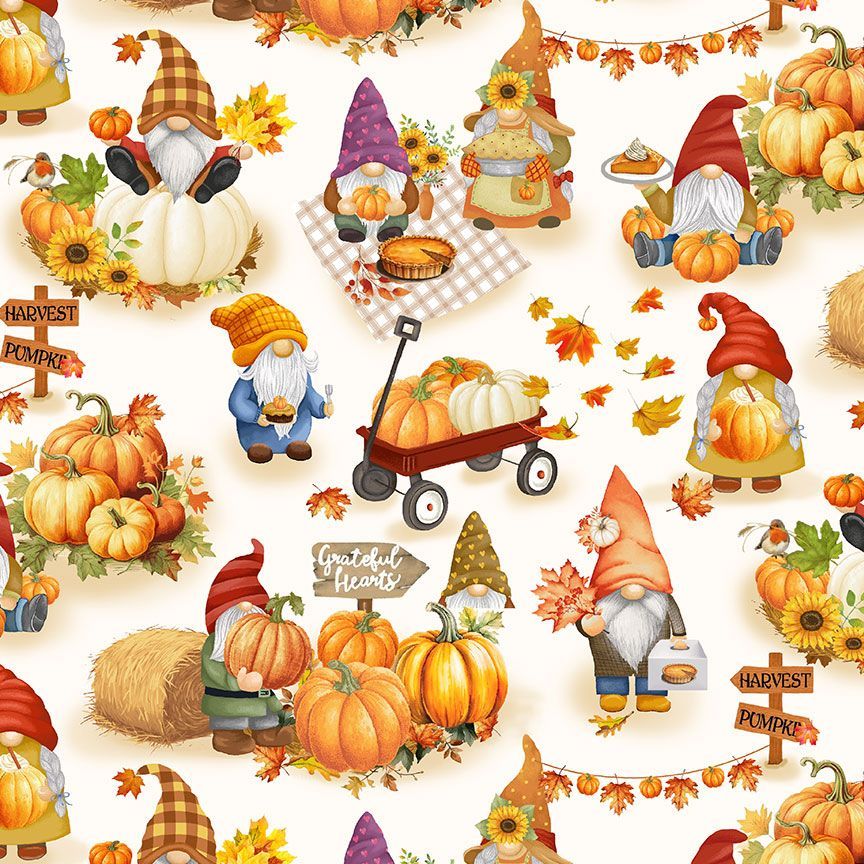 FALL GNOMES HARVEST-CD3555-AUTUMN