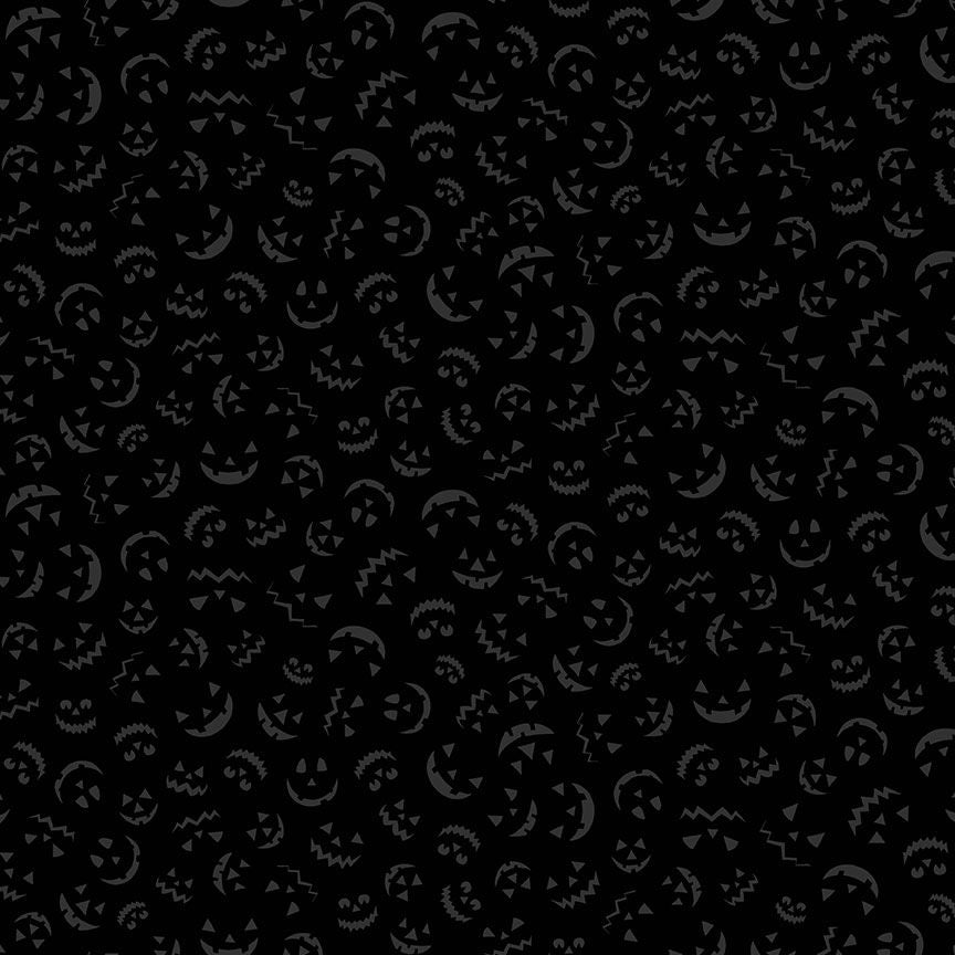 JACK O' LANTERN SILHOUETTES || HUE-C2227 BLACK