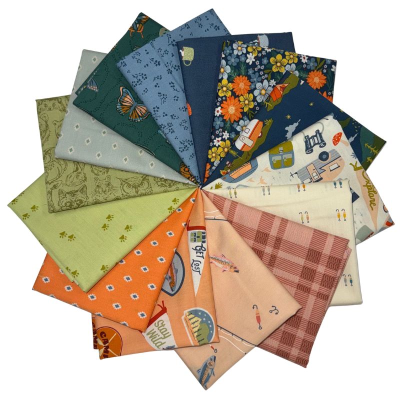 Happy Camper 14 Fat Quarter Bundle
