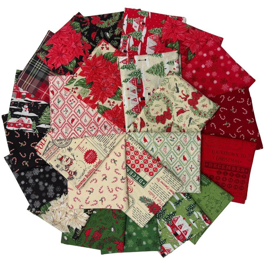 Holiday Cheer Fat Quarter Stash Bundle