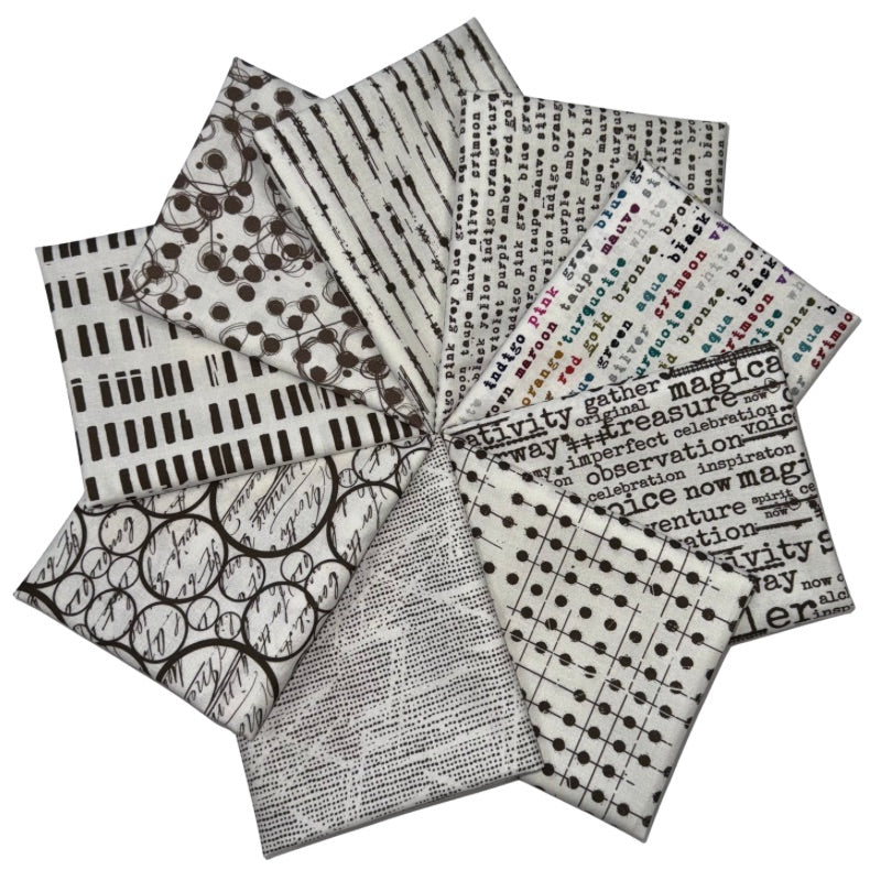 Stamped 9 Half Yard Bundle