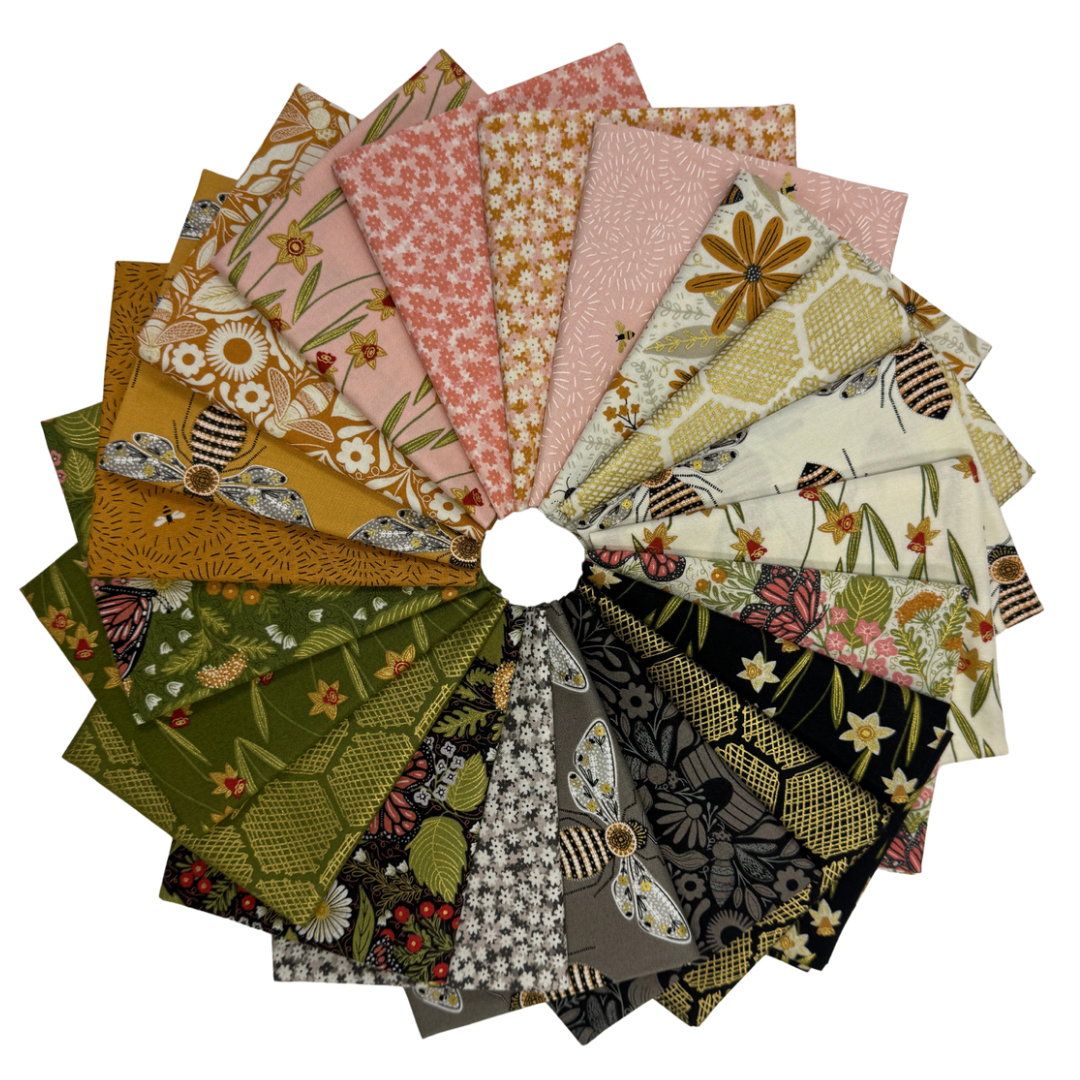 Bee Garden Stash Builder Half Yard Bundle