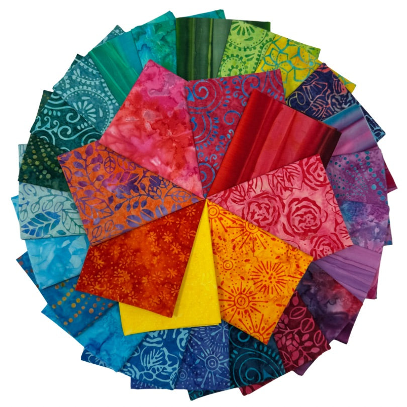 Sunburst Batiks 30 Half Yard Bundle
