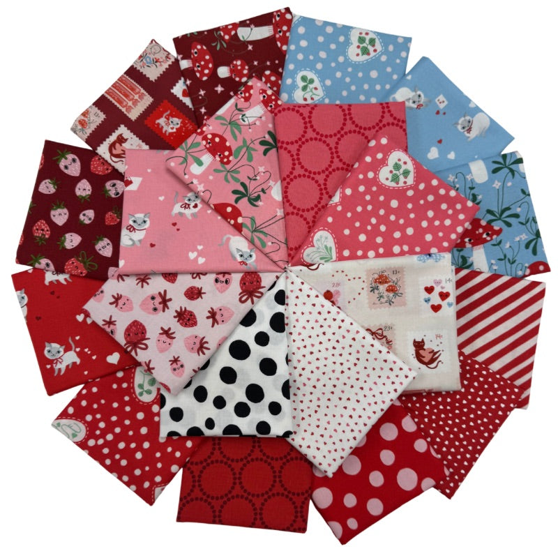 Funny Valentine 20 Half Yard Bundle