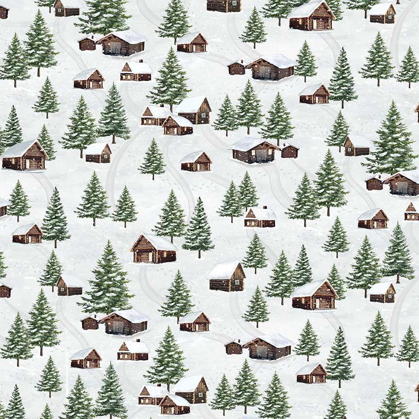 WINTER CABIN SCENIC KATIE-CD3692-MULTI