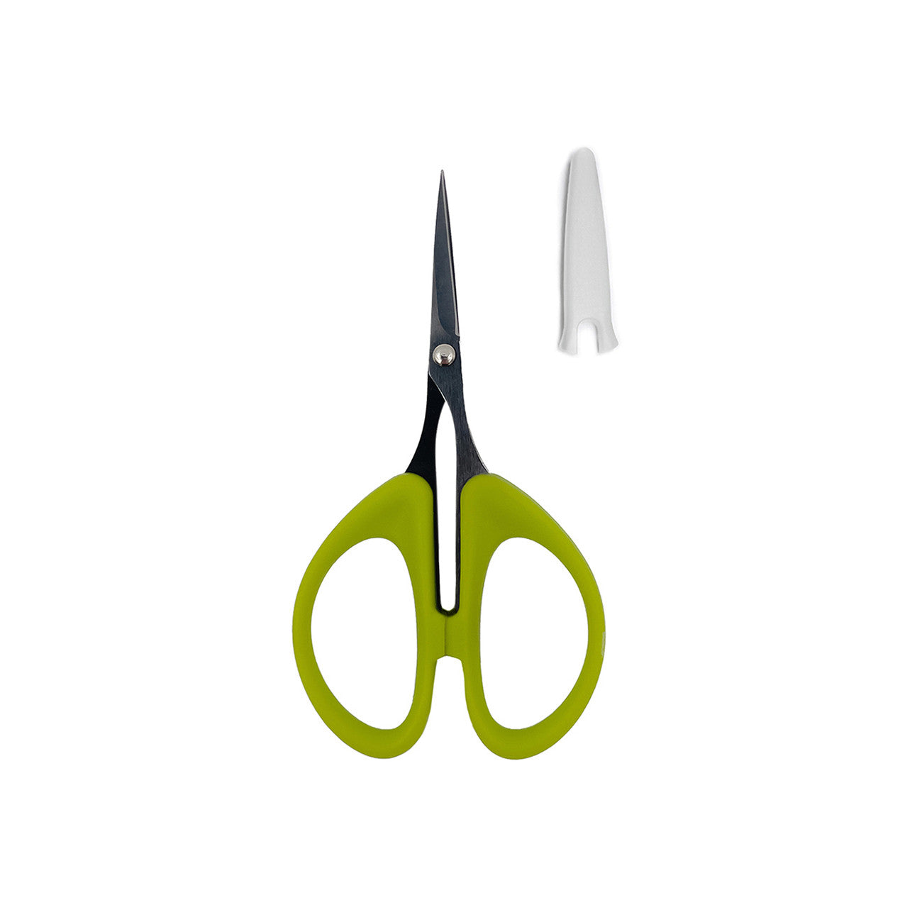 Perfect Scissors Green 4-3/16in Small Micro-Serrated Non-Slip Blade # KKBPSS
