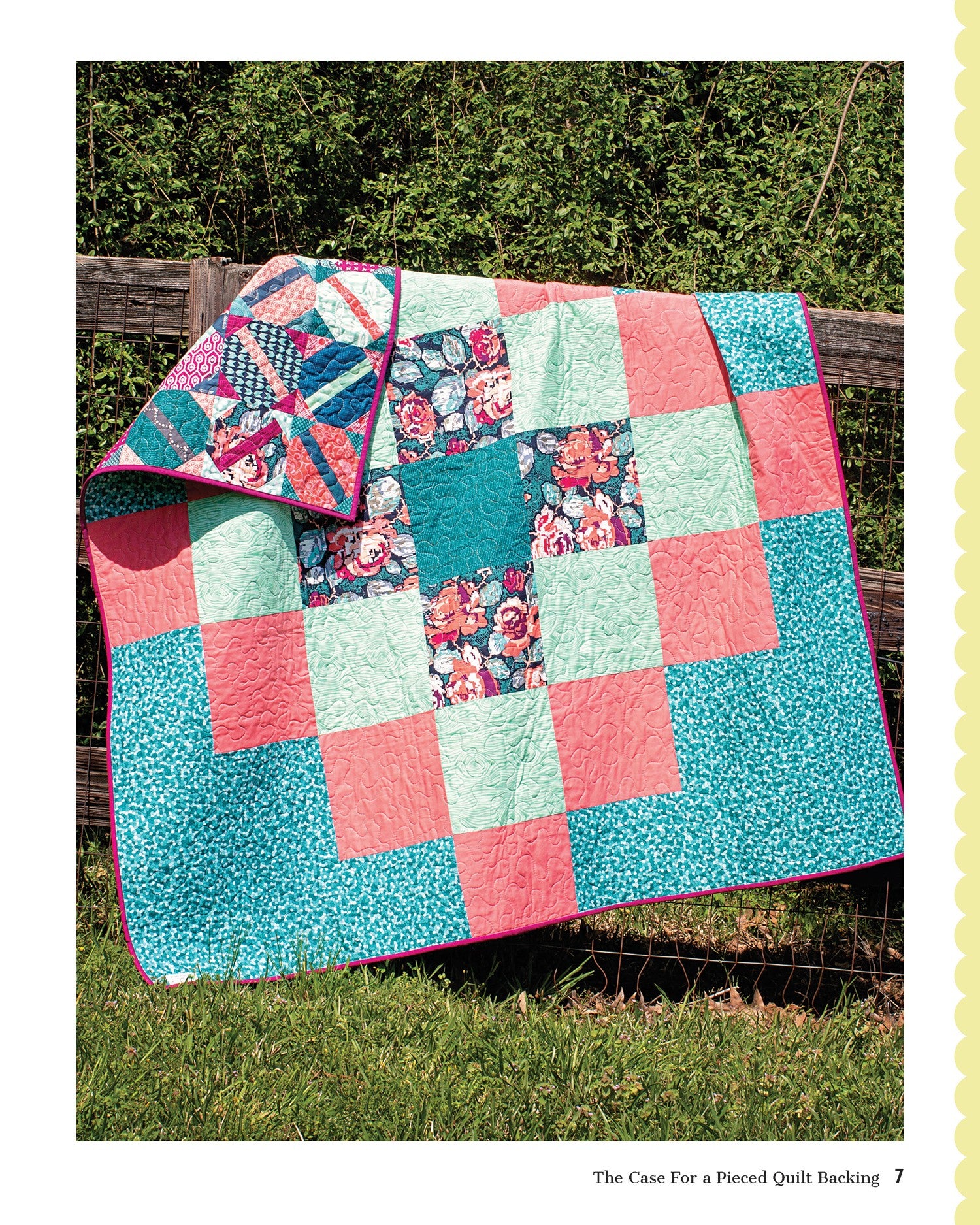 Perfectly Pieced Quilt Backs