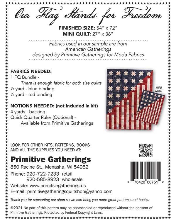PRI 751 Our Flag Stands For Freedom