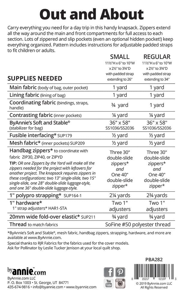 Out and About PBA282