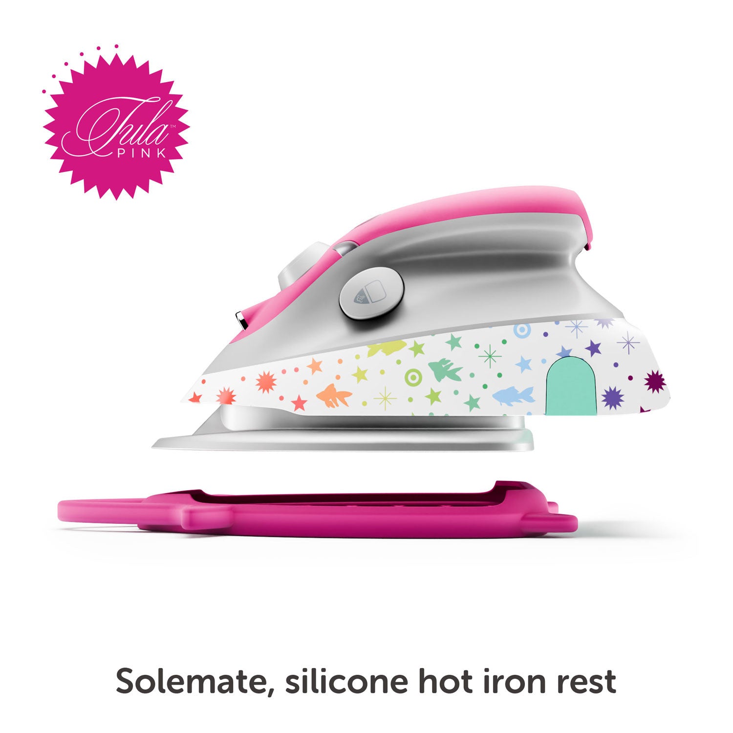 Oliso Mini Iron With Trivet Tula Pink # M3PRO-TULA
