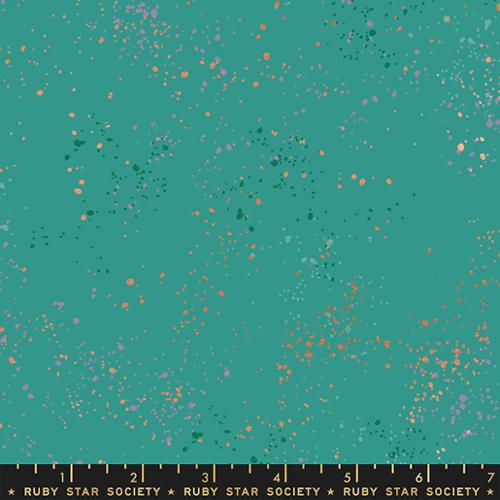 Speckled Metallic Fabric – Succulent | Ruby Star Society for Moda (RS5027 107M)