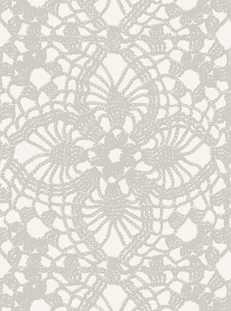 A-675-LC || Natale || Doily Grigio