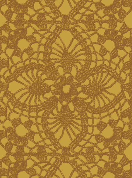 A-675-T || Natale || Doily Caramello