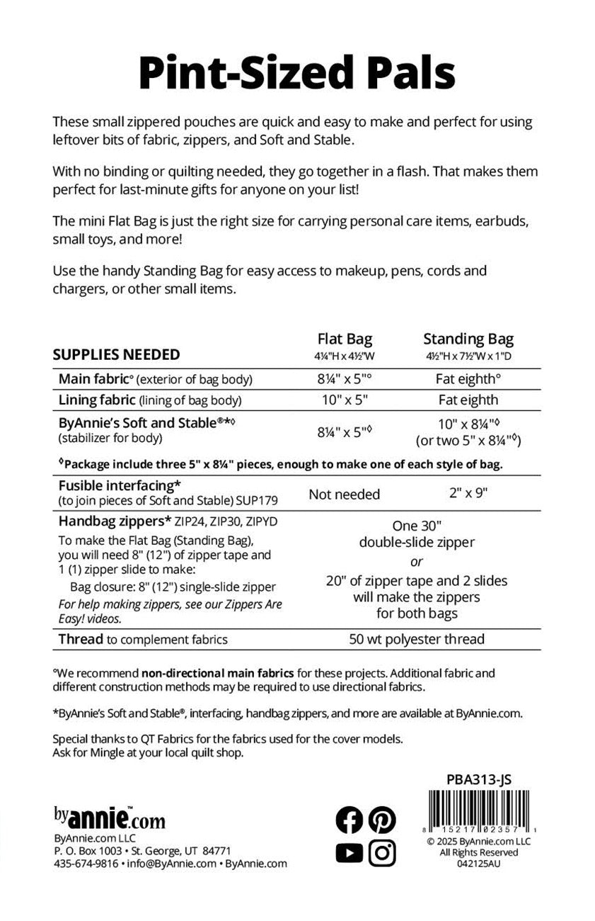 Pint-Sized Pals PBA313-JS