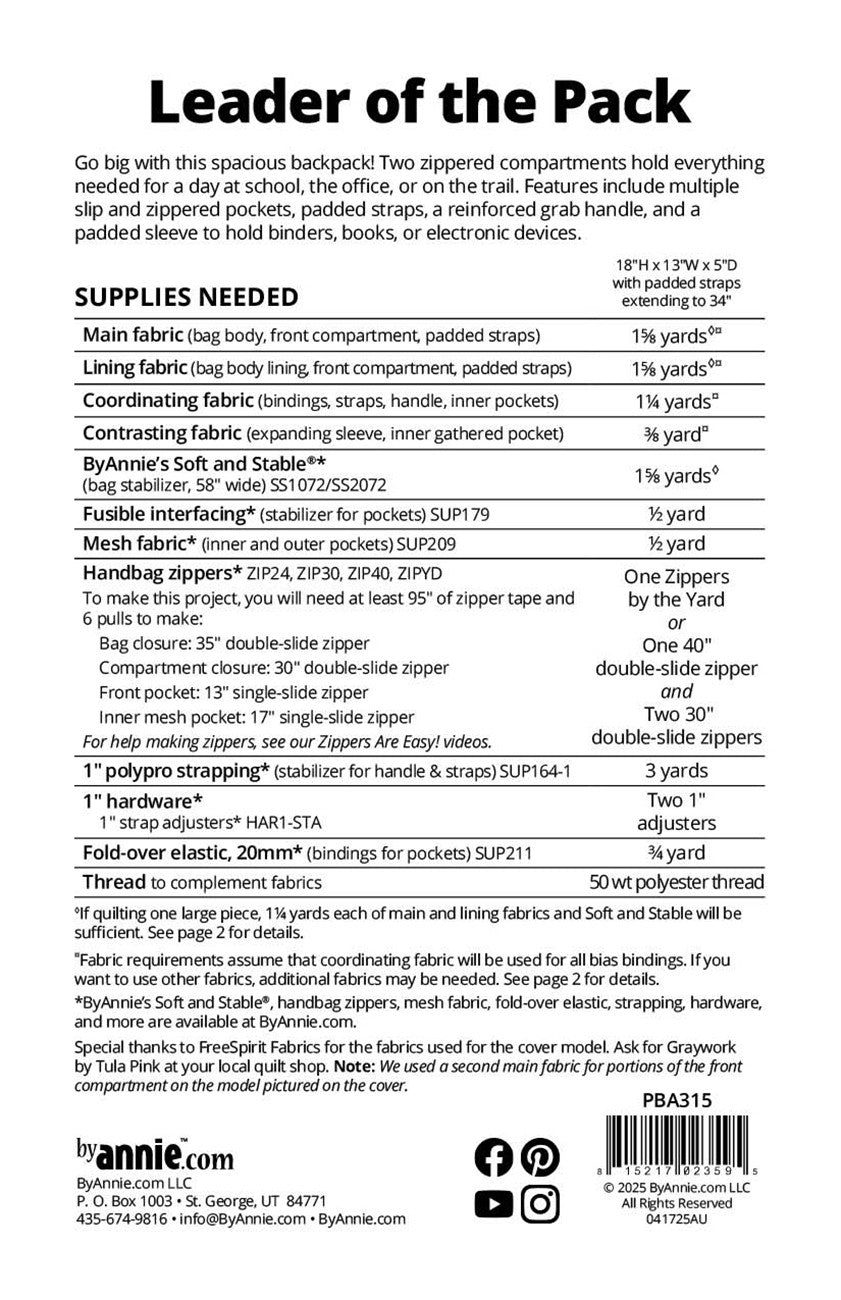 Leader of the Pack PBA315