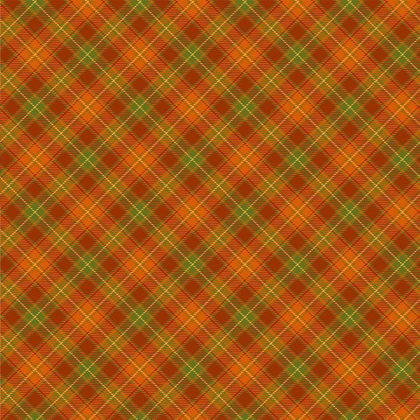 PLAID-CM4136-HARVEST || BIAS TARTAN PLAID METALLIC