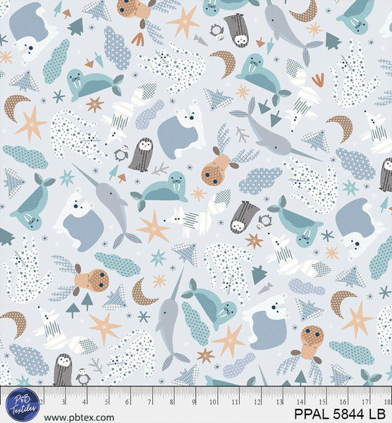 Polar Pals || Allover|| PPAL5844-LB